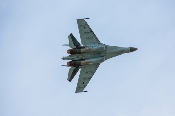 Avion de chasse polyvalent ultra-maniable dans le ciel