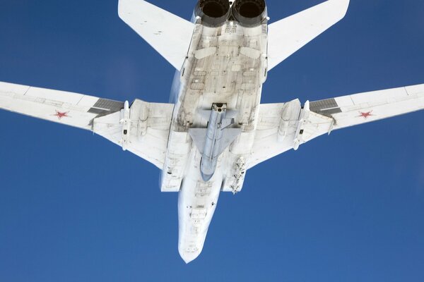 TU-22 military bomber aircraft