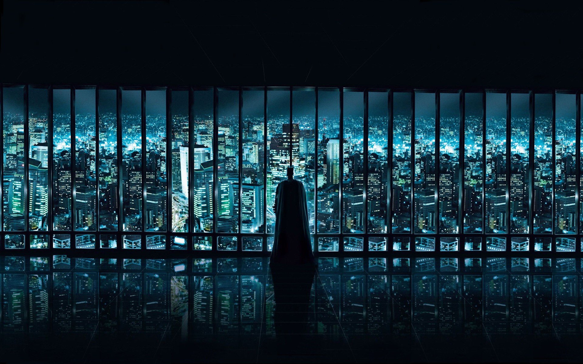 ventana ciudad batman