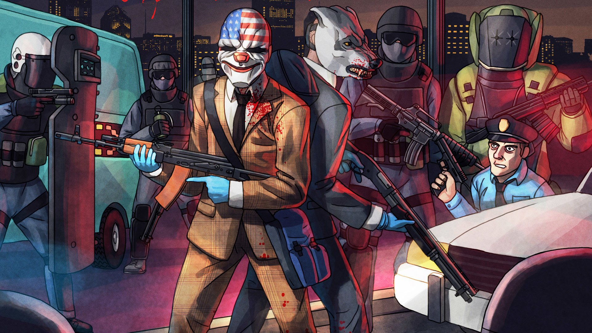 Custom backgrounds payday 2 фото 105
