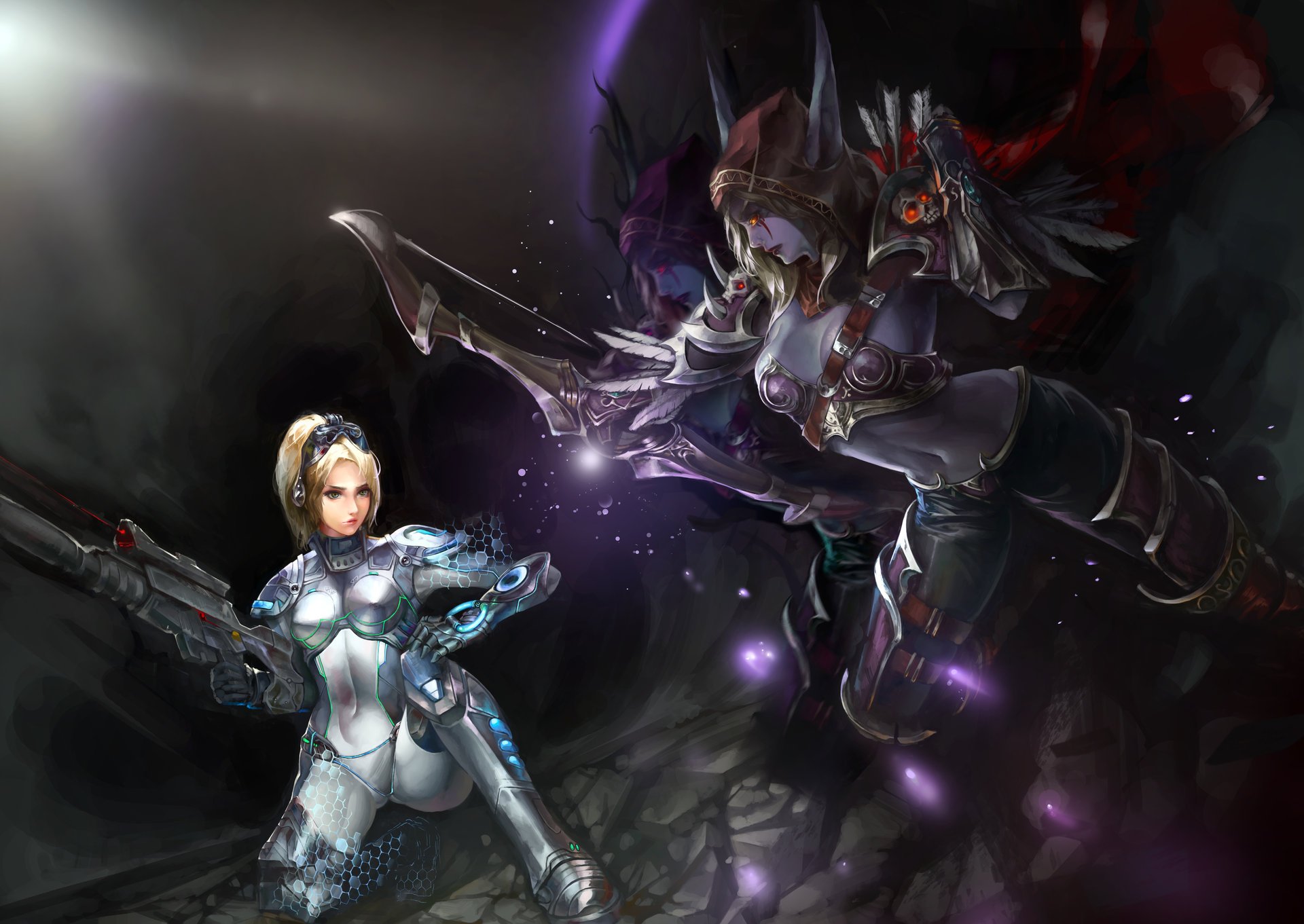 ylvanas banshee queen heroes of the storm nova dominion ghost nova terra warcraft starcraft