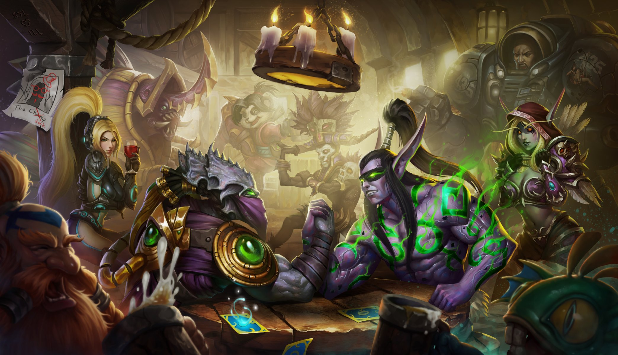 héroes de la tormenta illidan furia de la tormenta silvana nazeebo curandero viking zeratul nova terra nova diablo warcraft starcraft li li panda taberna mapas tikusa anub arak