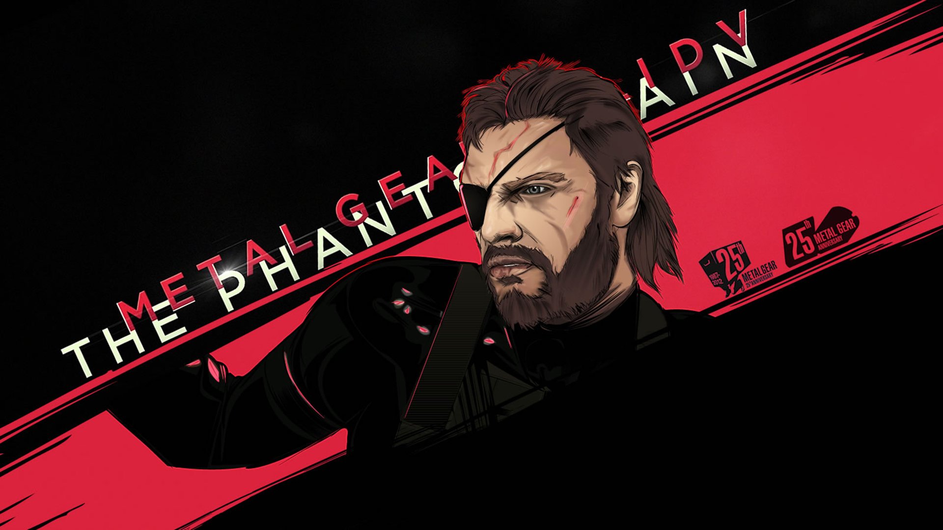 big boss nagi wąż metal gear solid v: the phantom pain ground zero kojima productions fan art metal gear solid ukarany wąż diamond dogs venom snake ghost pain mg