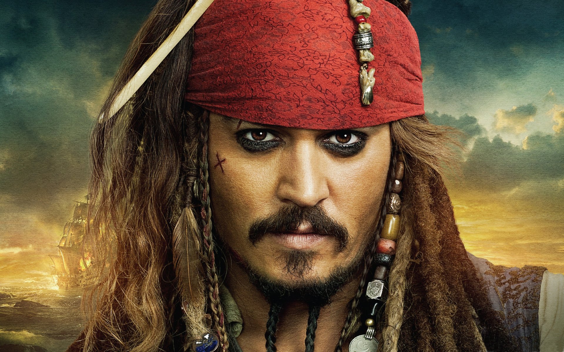 pirates des caraïbes sur les rives étranges jack sparrow johnny depp