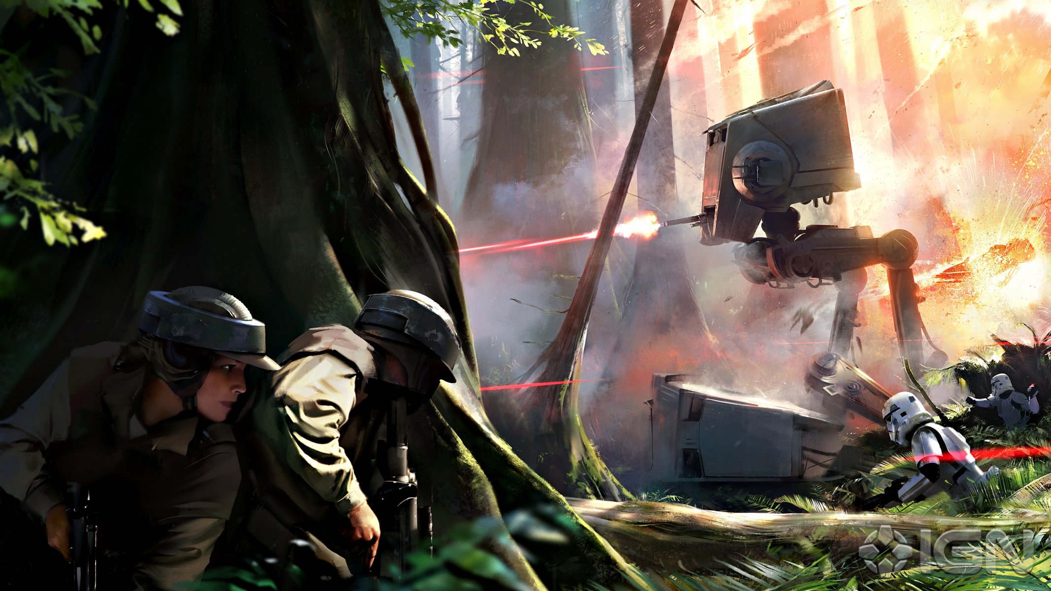 tar wars battlefront concept art