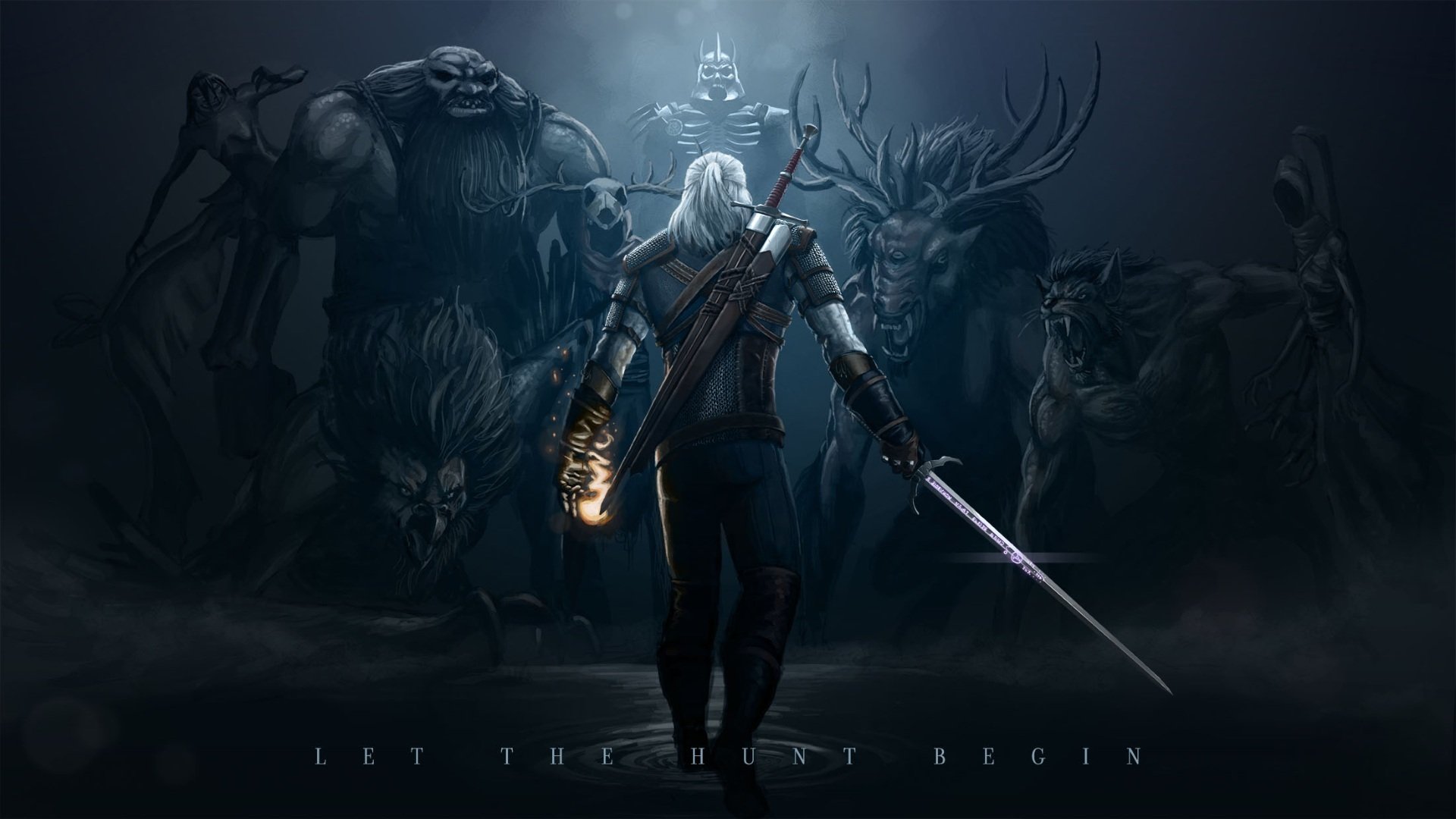 the witcher 3 caza salvaje the witcher monstruos penumbra