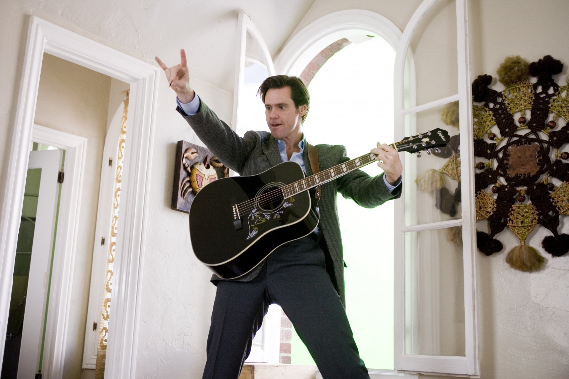 jim carrey dì sempre di sì yesman chitarra