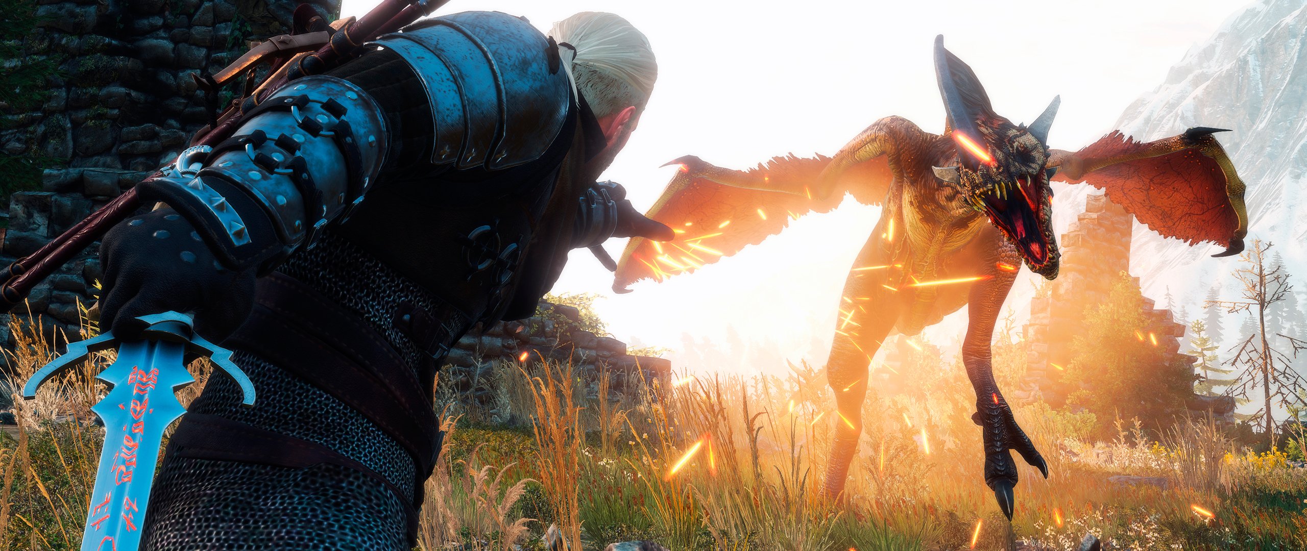 witcher 3 : wilde jagd hexer ignys zeichen