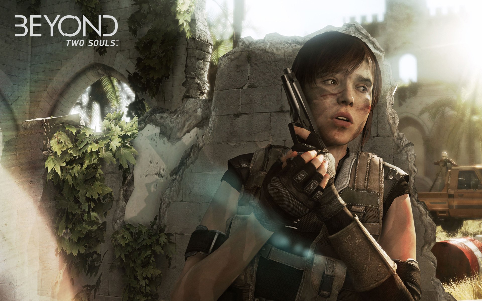 ellen page beyond: two souls una pistola quantic dream jodie holmes