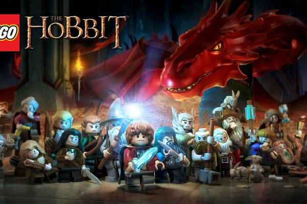 Lego Hobbits characters from movies