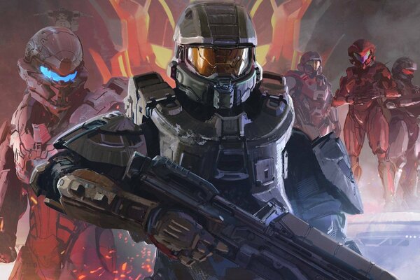 Halo 5: Guardiani, 343 industries, Master Chief