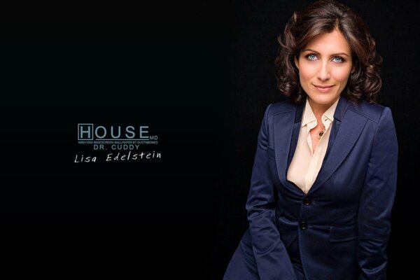 la actriz de la serie Dr. House , Lisa Cuddy