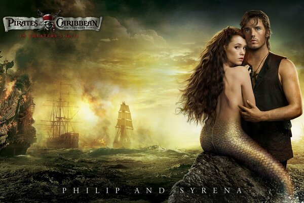 Pirates of the Caribbean sirena and philip