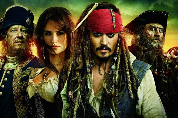 Actores de la película piratas del Caribe