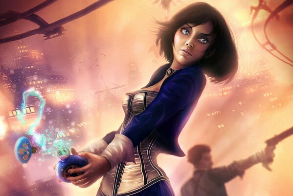 Bioshock infinite fan art ragazza