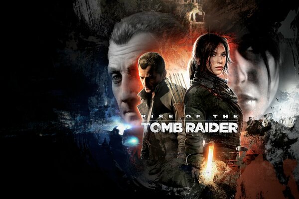 Фан-арт с Ларой крофт из возвышение raider tomb