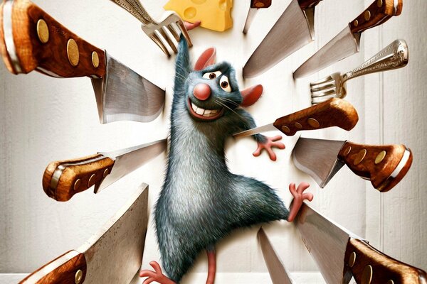 Miitz Maus aus dem Zeichentrickfilm Ratatouille