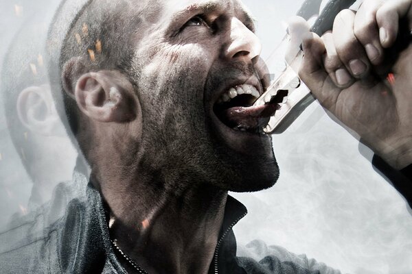 Jason Statham dans le film adrénaline