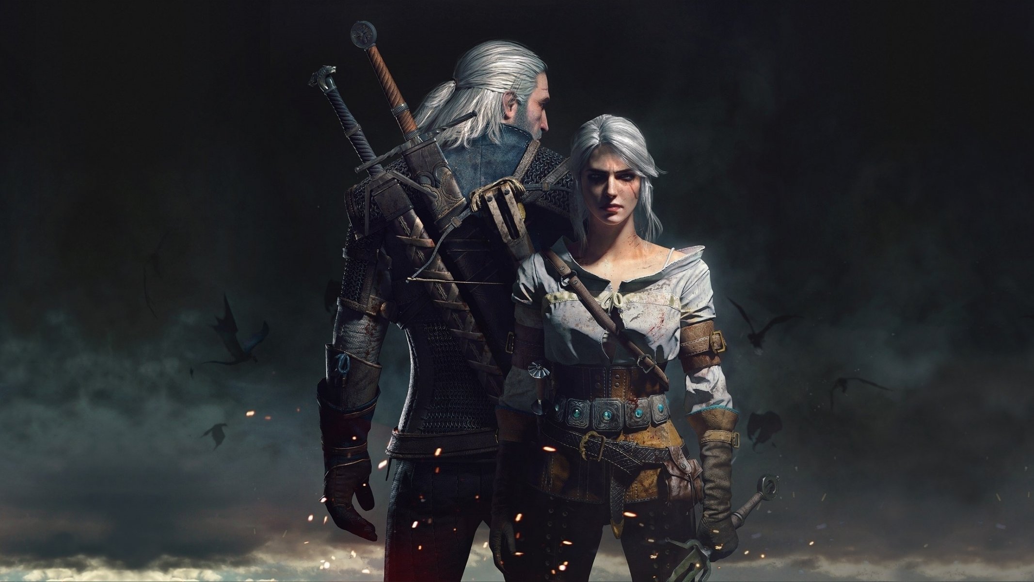 the witcher 3: chasse sauvage the witcher 3: chasse sauvage cd projekt red the witcher geralt ciri art