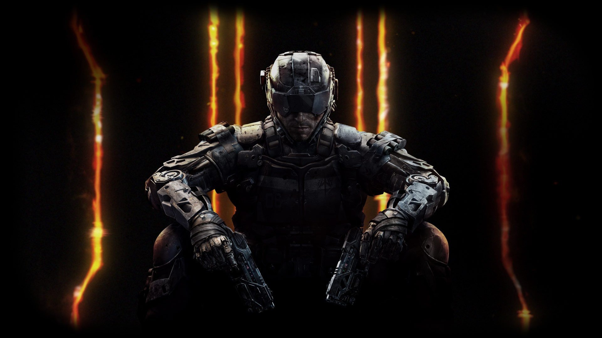 call of duty: black ops 3 soldado casco armas armadura pistolas hierro treyarch activision publishing