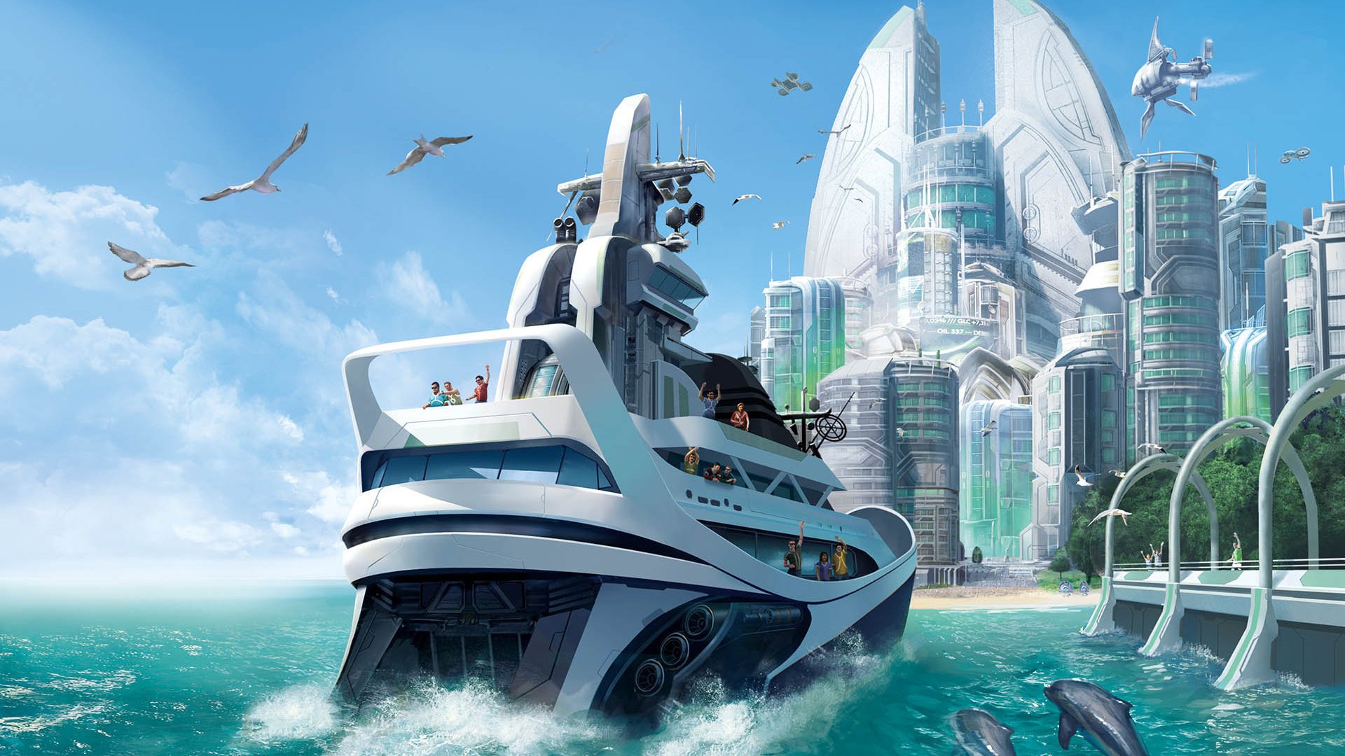 anno 2070 jeu stratégie yacht