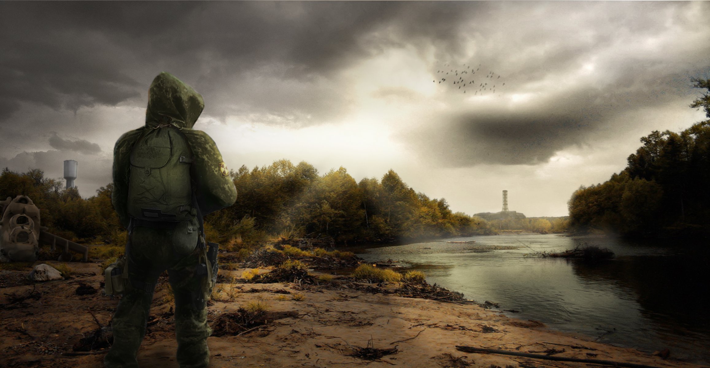 stalker zona pripyat ucraina fan art