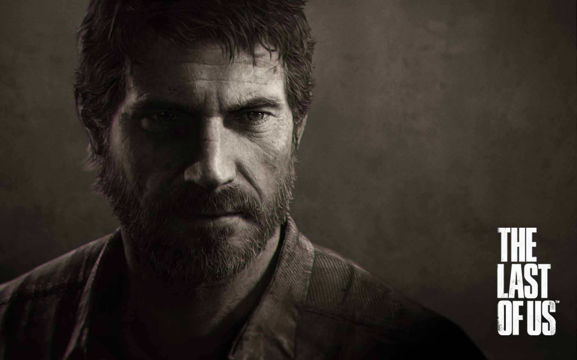 l ultimo di noi giochi barbuto barba seppia sguardo naughty dog