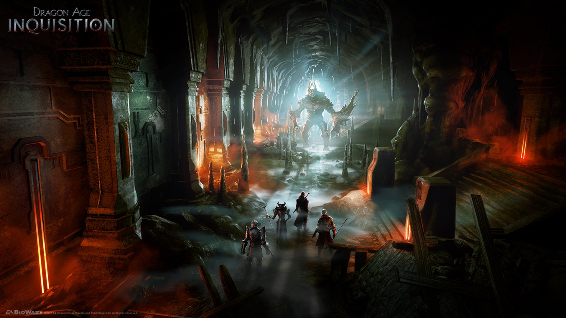 dragon age: inquisizione guerriero demone dungeon