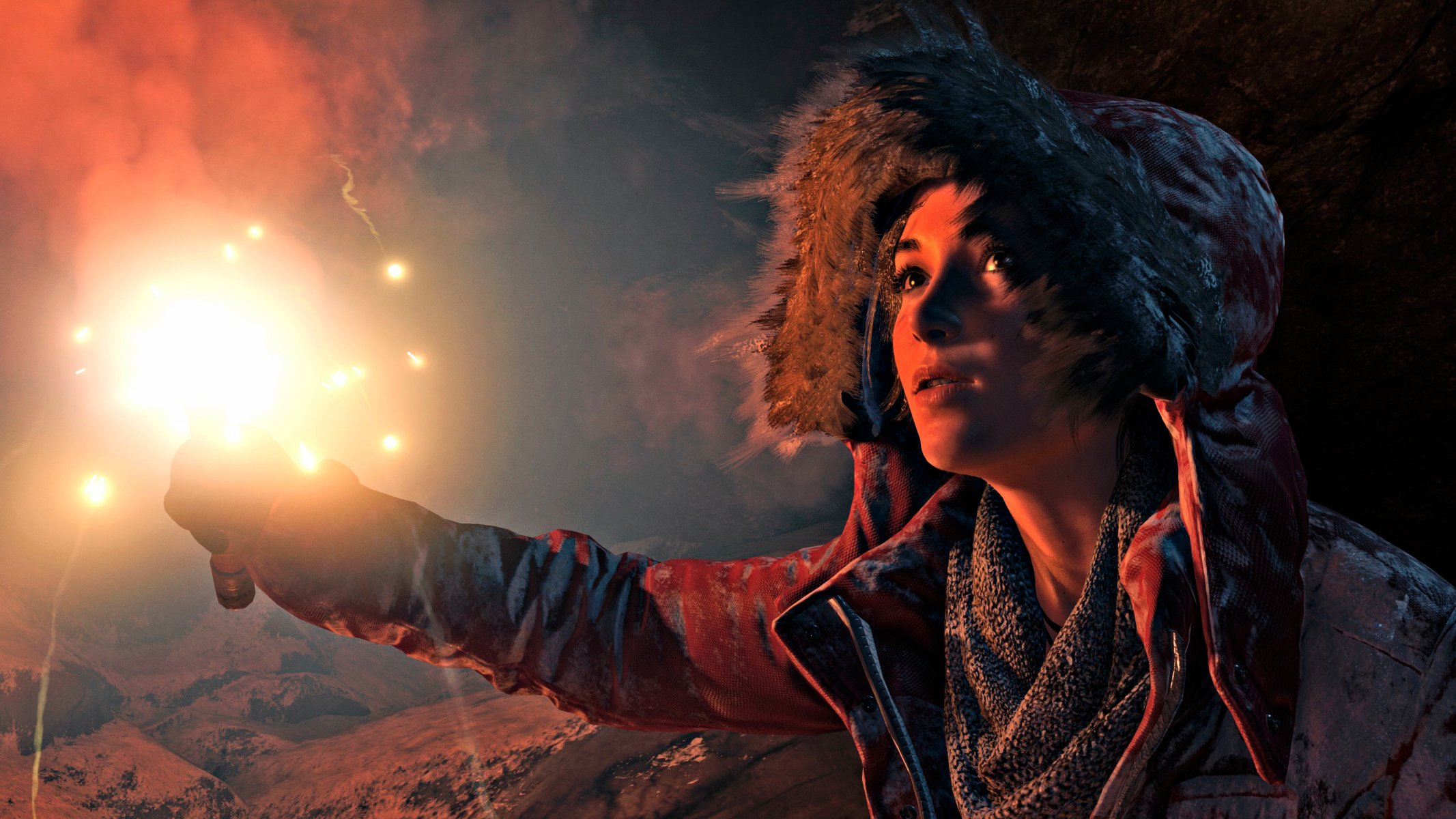 rise of the tomb raider ragazza gioco square enix xbox one