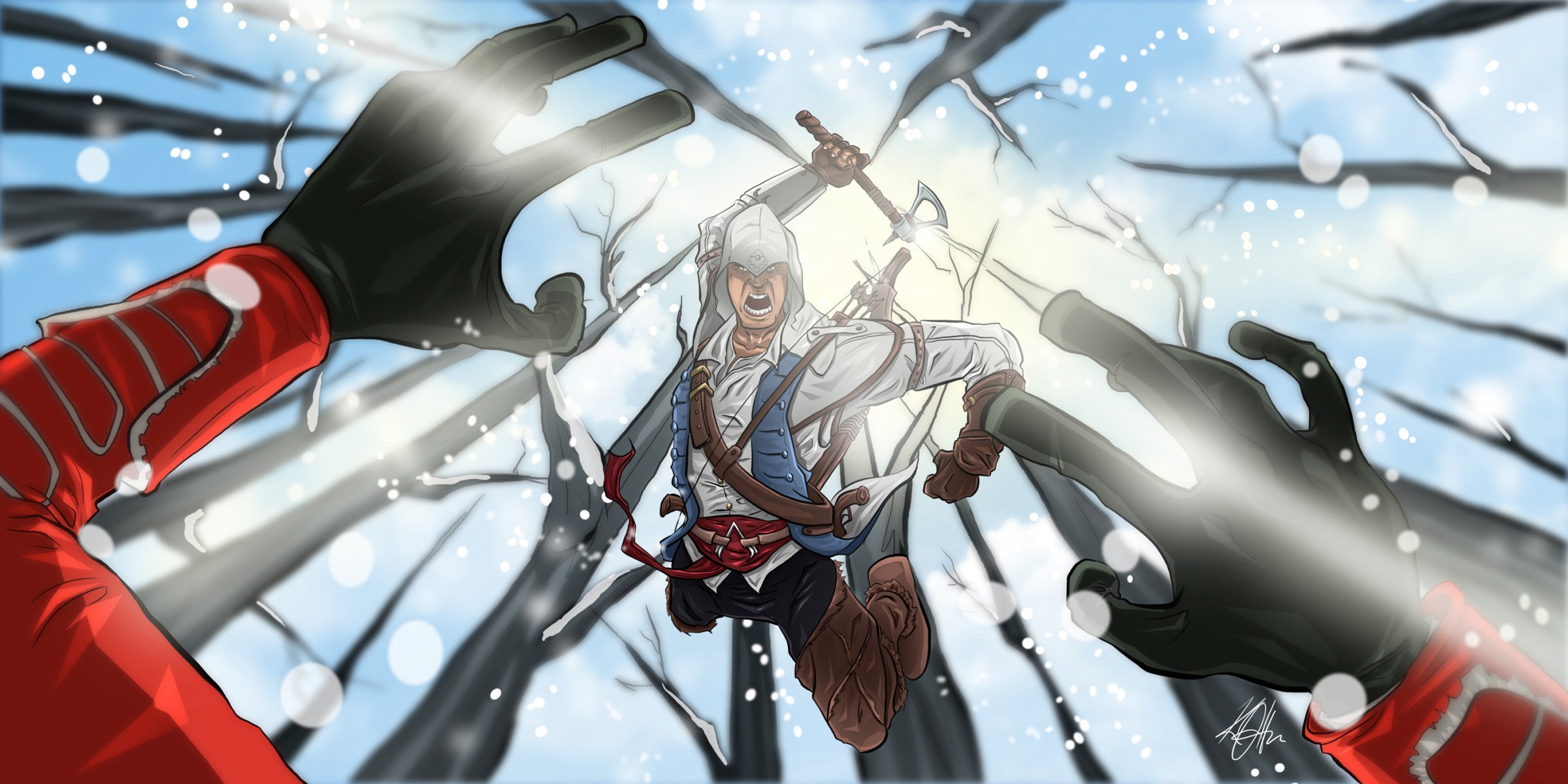 assassins creed iii assassins creed 3 connor kenway radunhageidu asesino indio