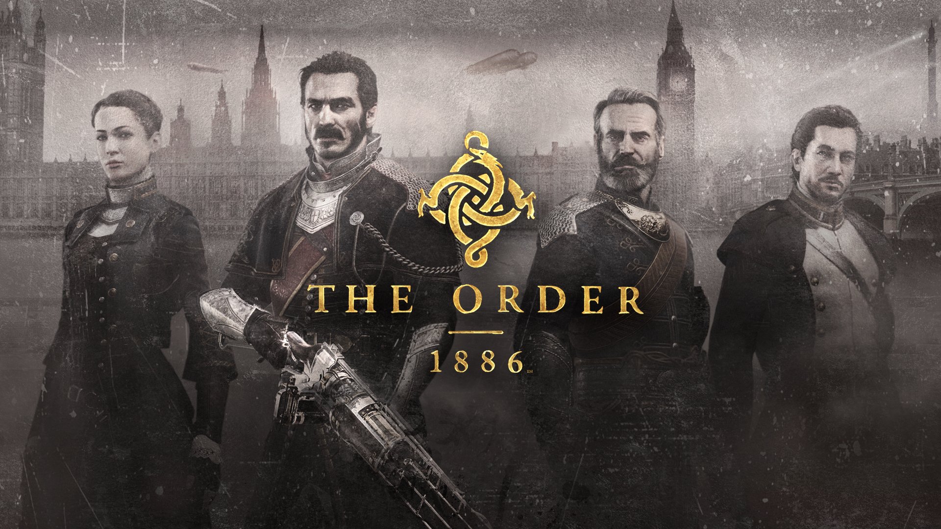 Order : 1886 knights warriors marquis de Lafayette sebastian mulroy Sir Percival isobau d agrille Lady igraine weapons london buildings big ben big ben logo logo ready at dawn sony computer entertainment