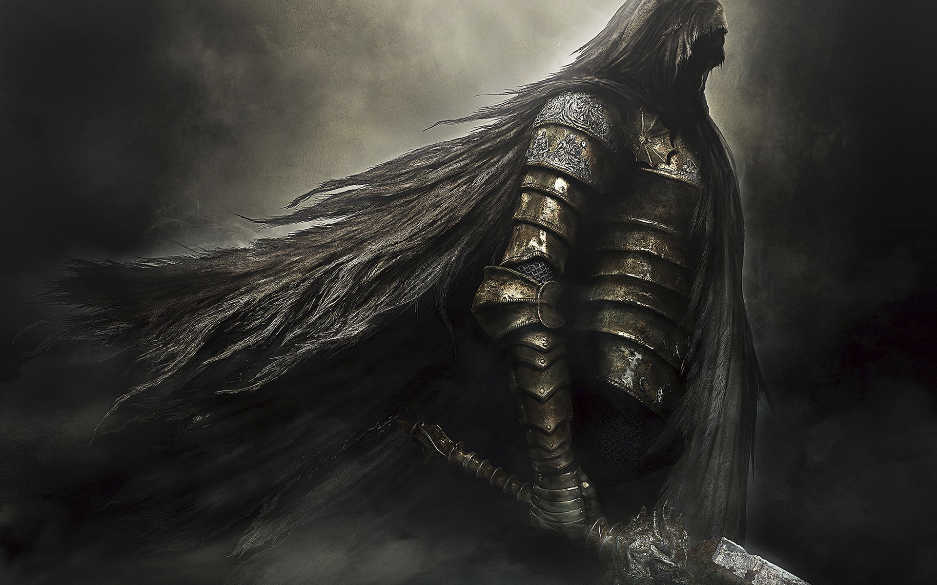 dark souls ii : fellow der ersten sünde dark souls 2 ritter schwert dunkelheit rüstung rüstung haube from software namco bandai game