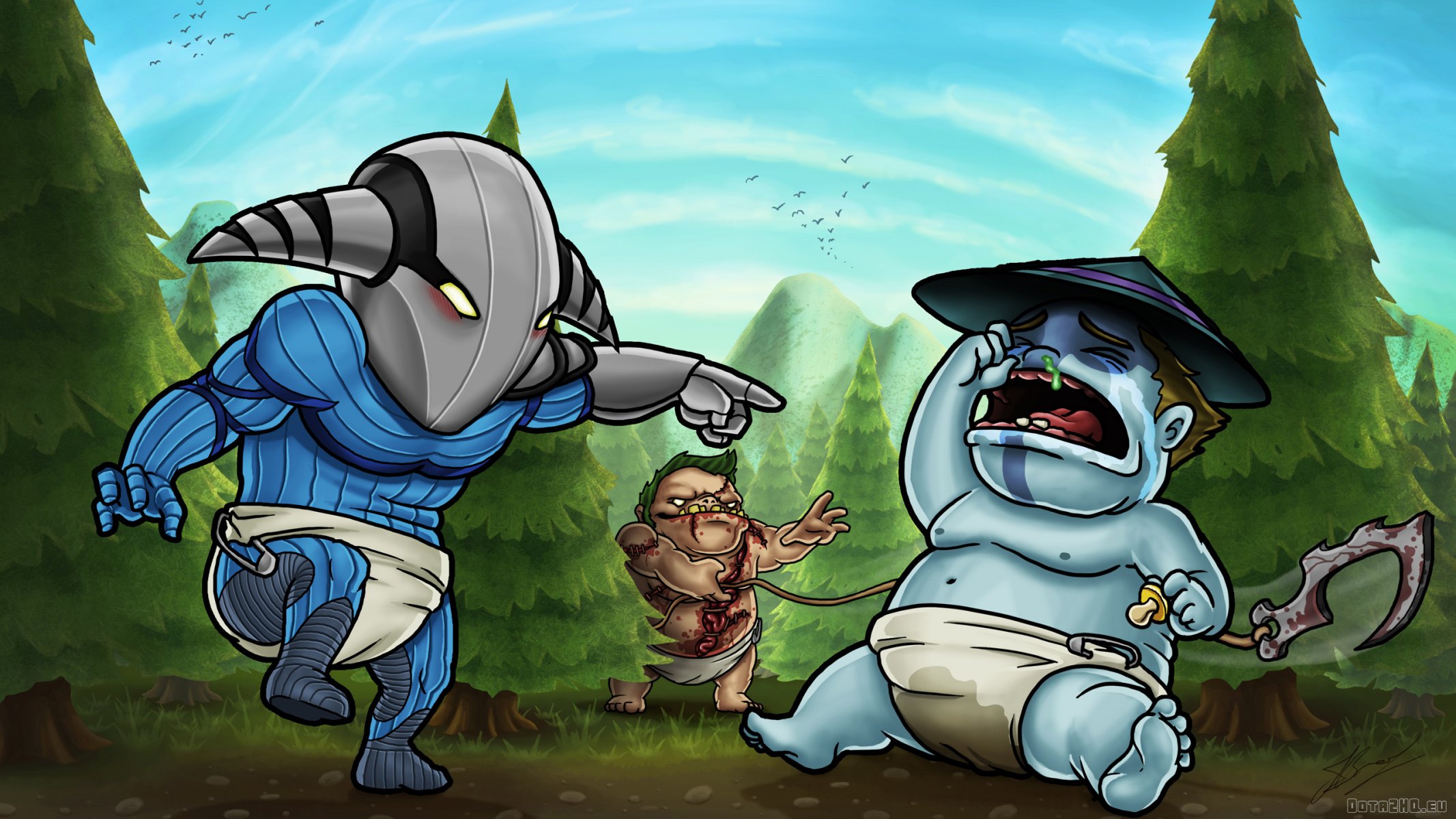 dota2 chibiki helden dota2 pudge storm spirit sven