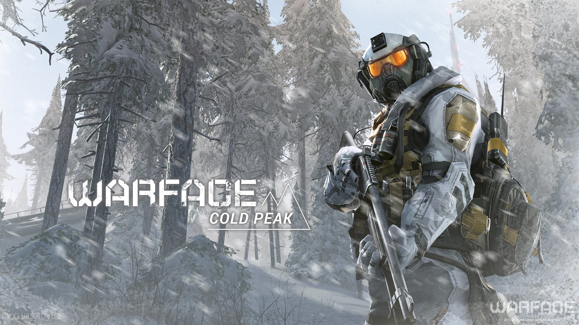 warface soldado equipo bosque nieve