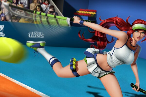 Joueuse de tennis de League of Legends