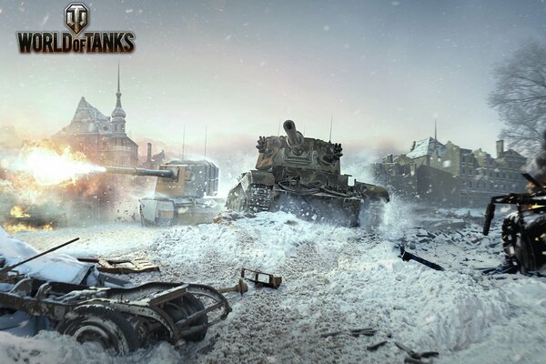 Gra World of Tanks na pulpit