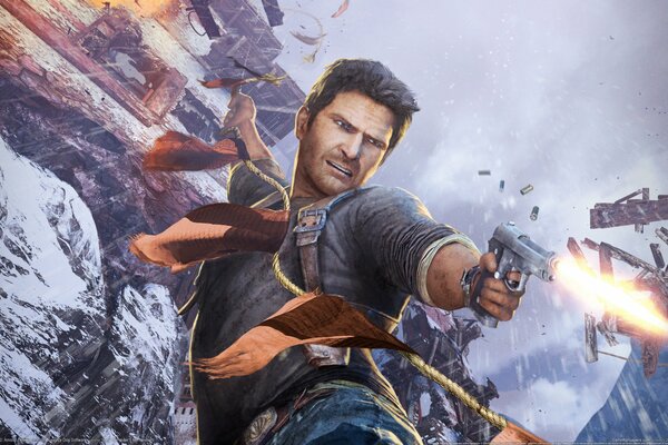 Uncharted 2: parmi les voleurs. Nathan Drake