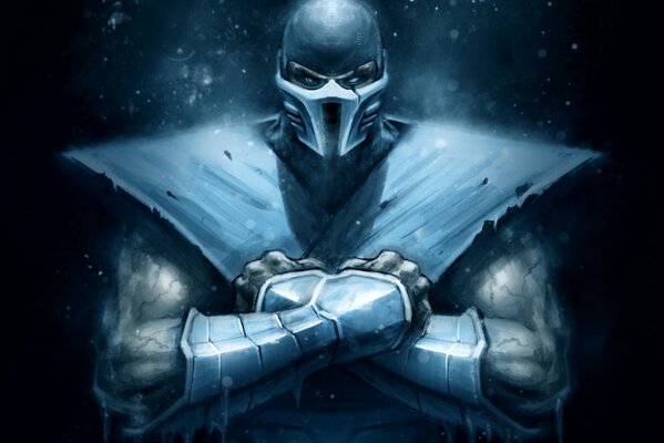 Sub-Zero di Mortal Kombat incrociò le braccia