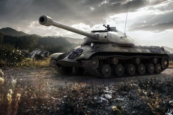Танк ИС-3 в мире танков