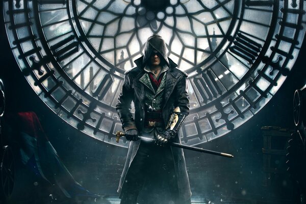 Fantastic wallpaper with the image of the assassin s creed : syndicate