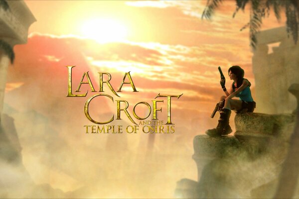 Screensaver per il gioco per computer Lara Croft
