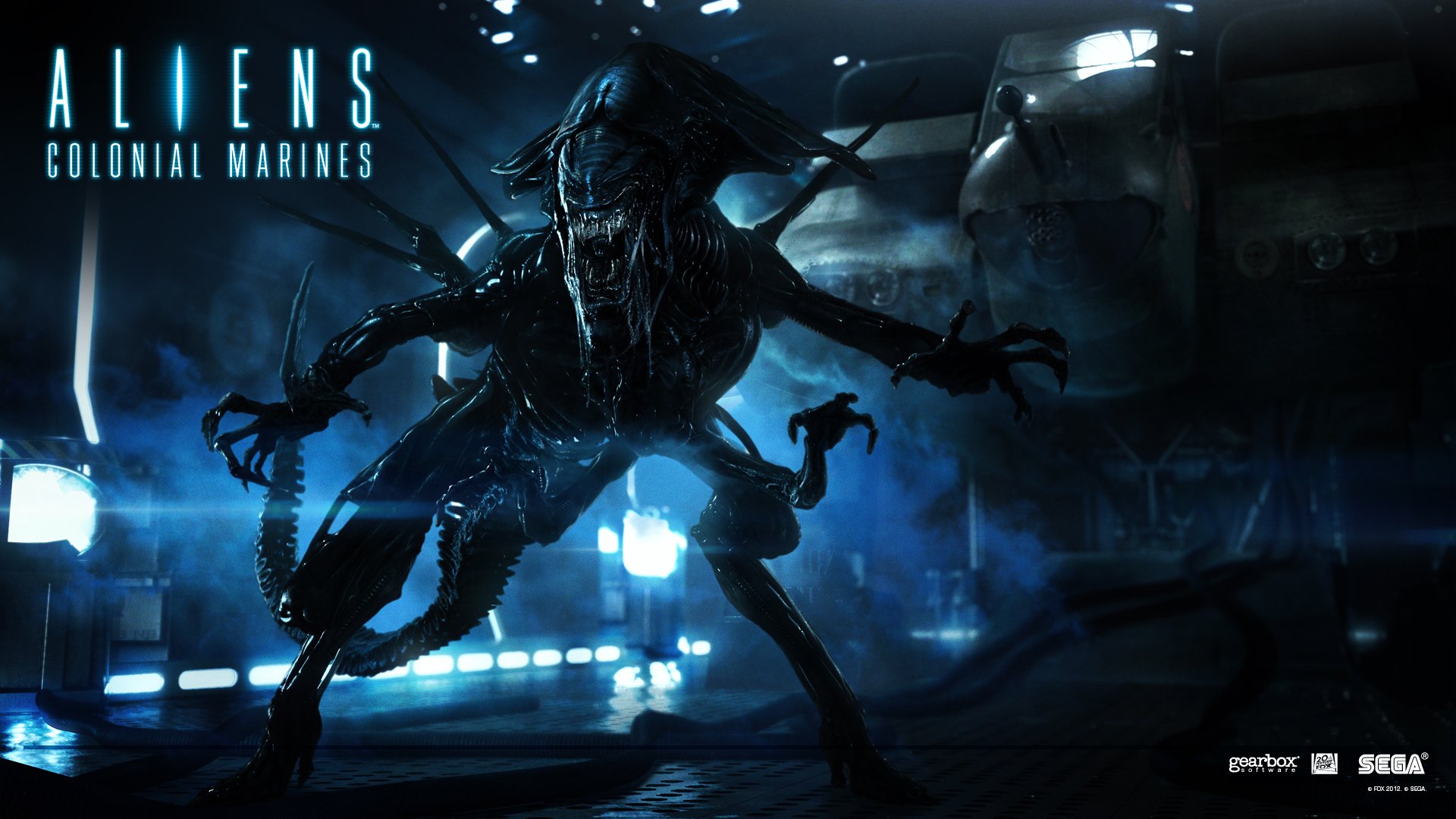 aliens colonial marines reina alien monstruo reina