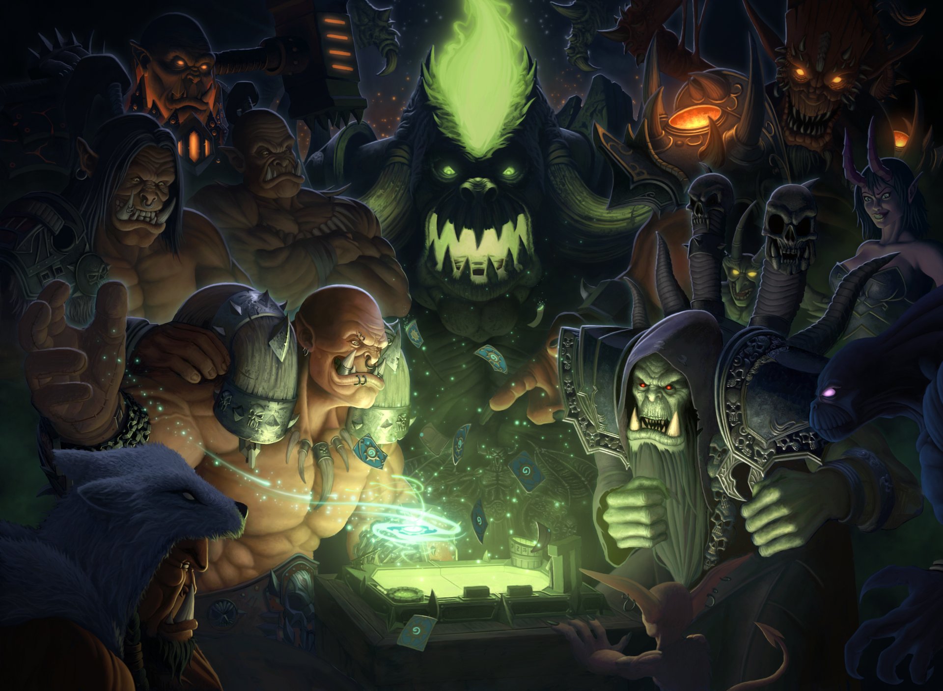 pierre seigneurs de guerre de draenor fanart fan art wow cartes orcs world of warcraft garrosh hell s creek grommash hell s durotan ner zul gul dan main noire mannoroth kil jeden