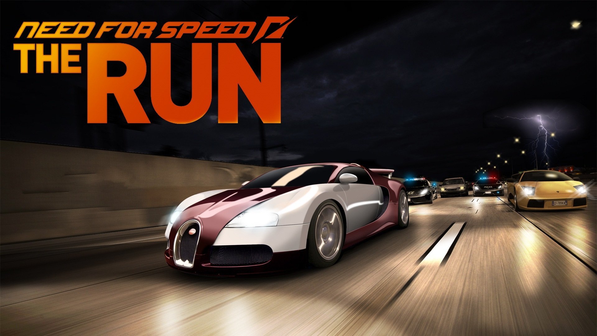 need to speed the run art bugatti veyron lamborghini murcielago rennen jagen cops