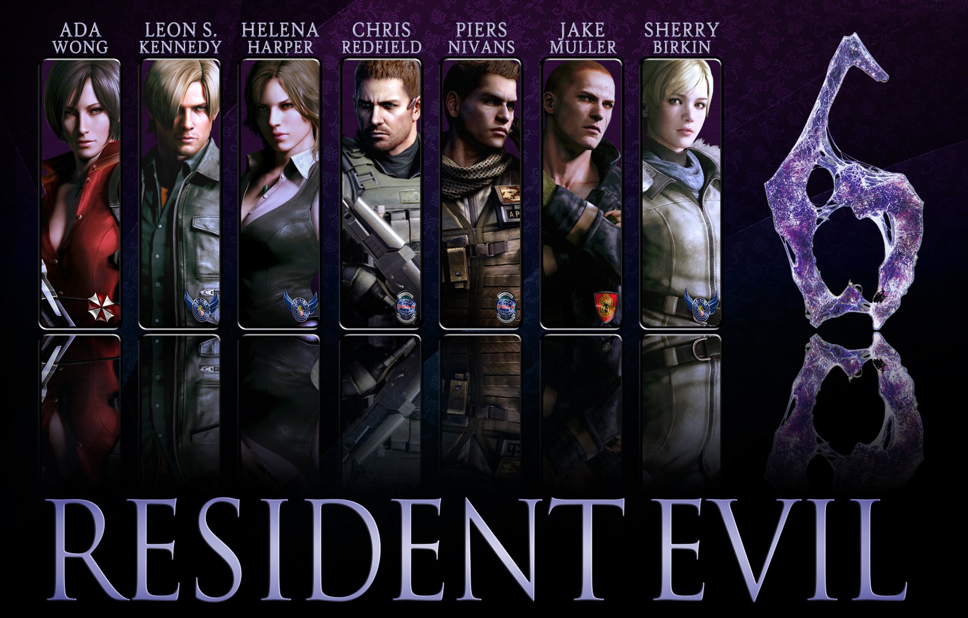 resident evil resident evil 6 biohazard 6 leon scott kennedy chris redfield jake elena harper jerez birkin ada wong pierce nivans spiel