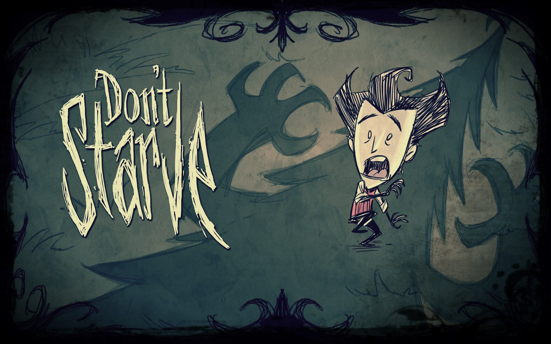 don t starve game. indie game indie wilson p. higgsbury wilson shadow christmas tree monster