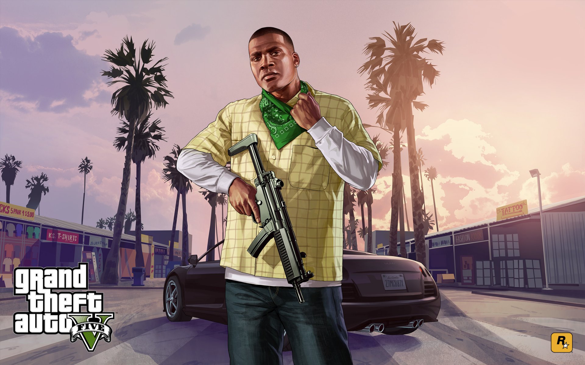 grand theft auto v franklin clinton pistola pistola