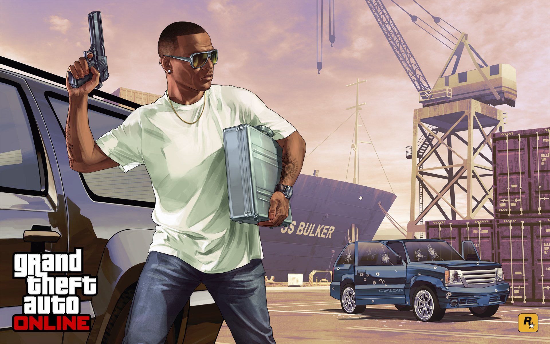 grand theft auto v gta internet samochód mężczyzna port