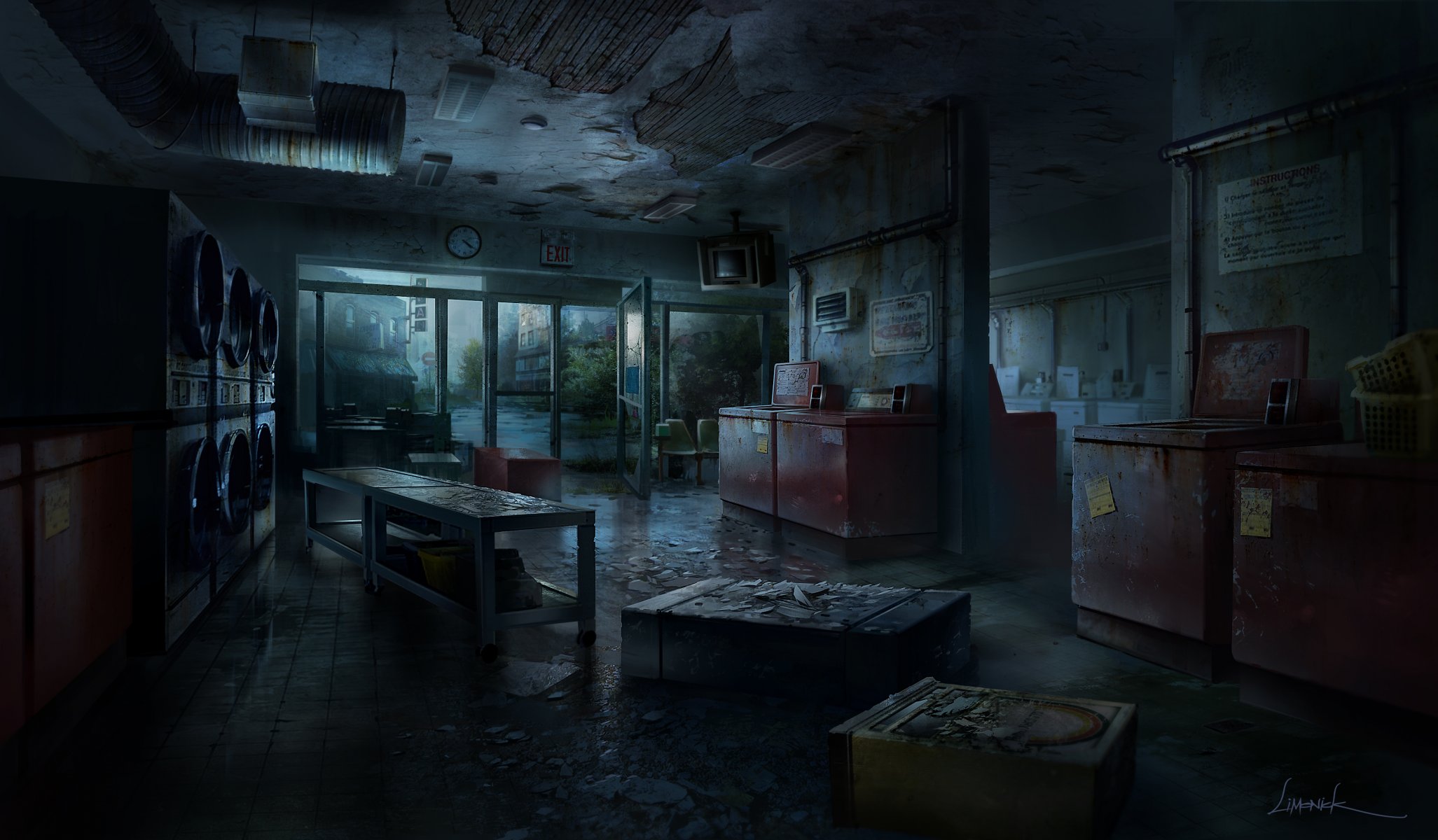 the last of us concept shop dark art