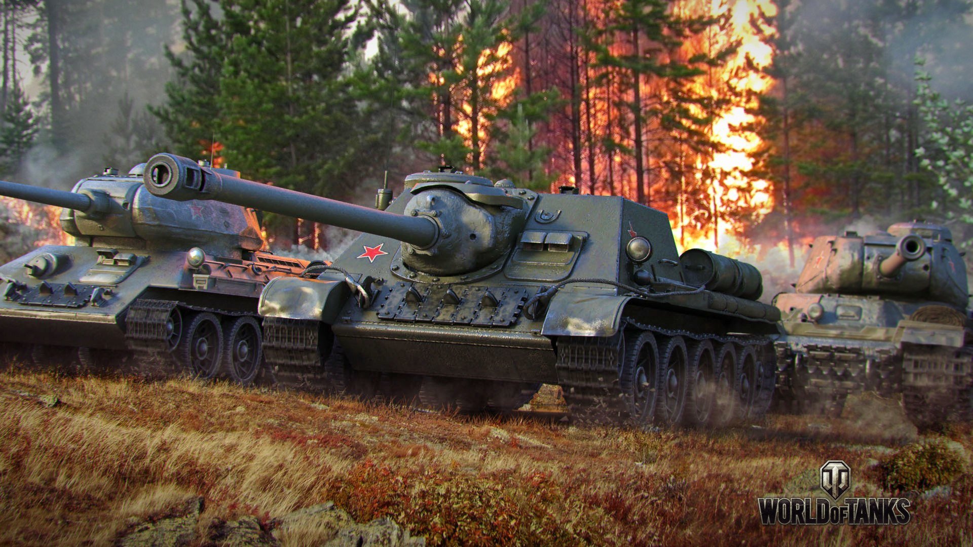 wot world of tanks wargaming.net bigworld czołgi zbiornik pojemność zsrr is t-34-85 su-122